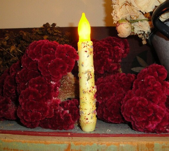 Cottage Garden Candle Light- NO FLAME-battery operated