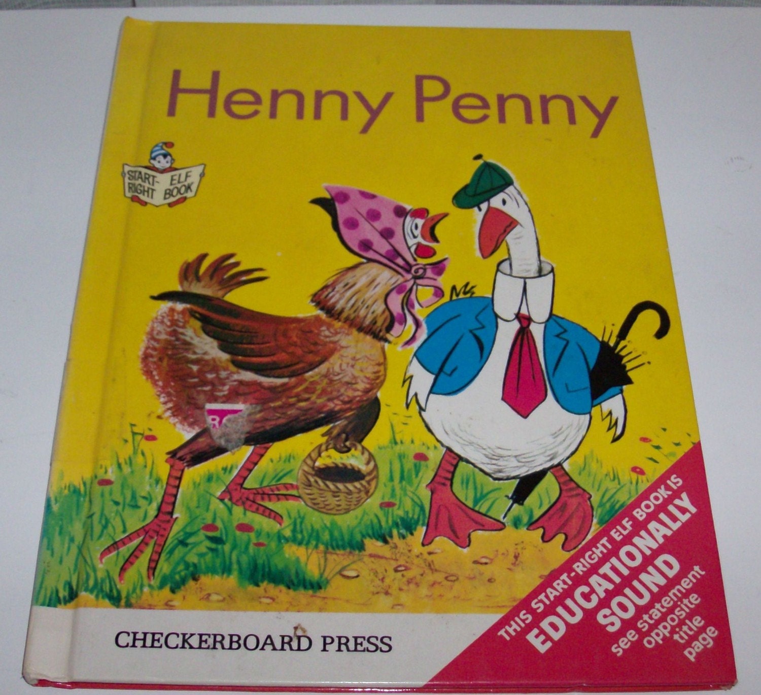 REDUCED 1966 Henny Penny Children's Book (Code b)