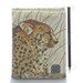 A6 Journal - Cheetah design vintage fabric