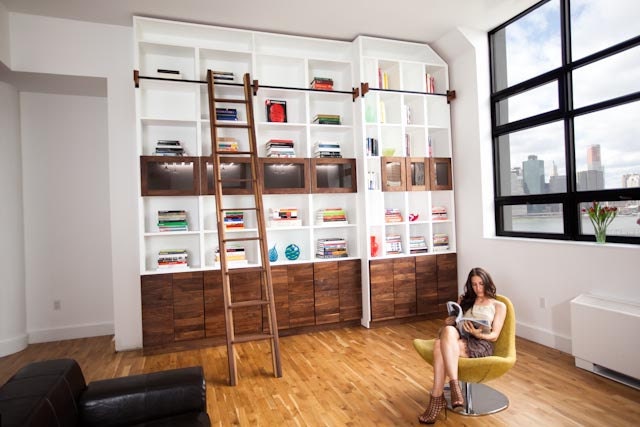 Brooklyn Heights Bookcase - Reclaimed Wood Bookcase