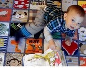 boy baby clothes quilt (48 items)