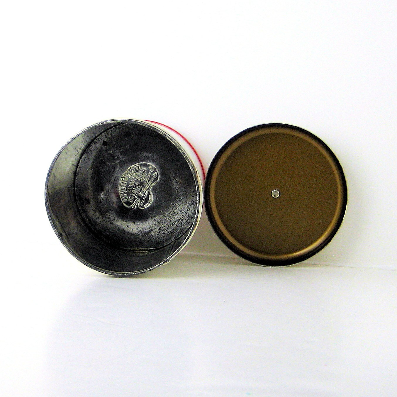Colorful Vintage Metalware Tin Kitchen Canister