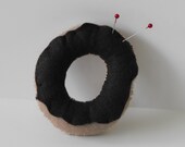 Chocolate Frosted Felt Donut