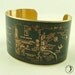 Sherlock Holmes Jewelry - Come Watson, The Game Is Afoot - Steampunk Brass Cuff Bracelet