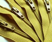 Ten Monster Snot Green 8 Inch YKK Zippers Color 828