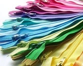 SALE 50 Assorted 7 Inch YKK Zippers