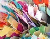 SALE 25 Assorted 7 and 8 Inch YKK Coil Zippers - Mix of bright, light, neutral, and bold colors-