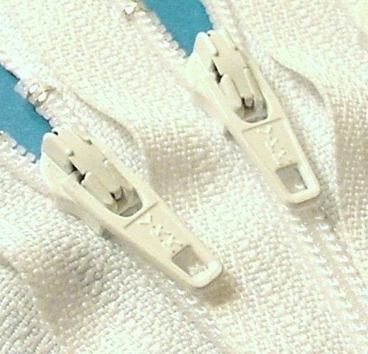 SPECIAL PRICE Wholesale 100 7 Inch White Ykk Zippers Color 501 Sale