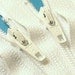 SPECIAL PRICE Wholesale 100 7 Inch White Ykk Zippers Color 501 Sale