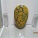 Teardrop shaped Dendritic opal cabochon