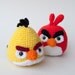 Crochet Pattern - Angry Birds Goldfinch - PDF
