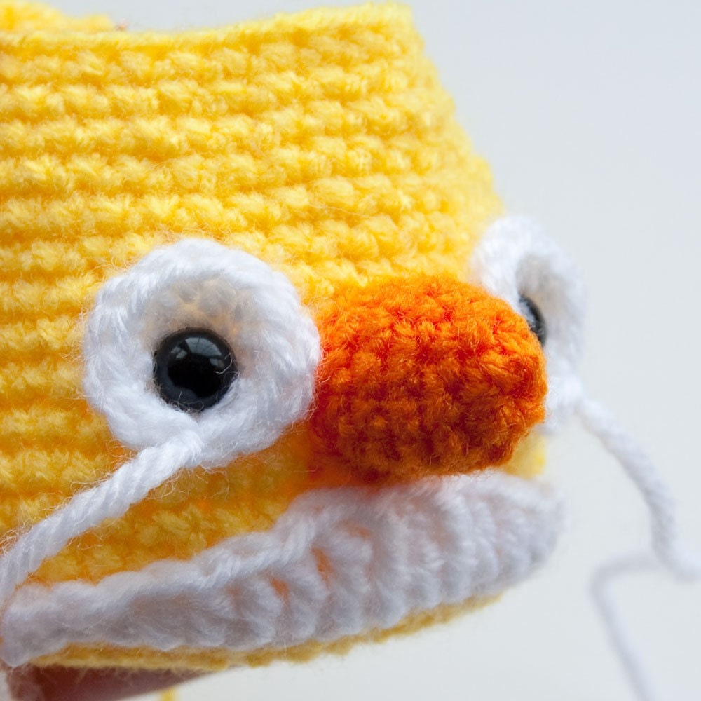 Crochet Pattern - Angry Birds Goldfinch - PDF