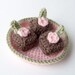 Instant Download Crochet Pattern - My Nana's Tea Set