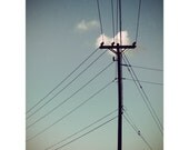 Etsy Sale - Electric Pole - 8x10 Original Signed Fine Art Photograph - Ready to Ship