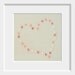valentines day heart photograph / love, valentine, romantic, pastel, candy, pink, blue / heart of hearts / 8x8 fine art photo