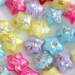 14mm Sparkle Stars Resin Cabochons - 15 pc set