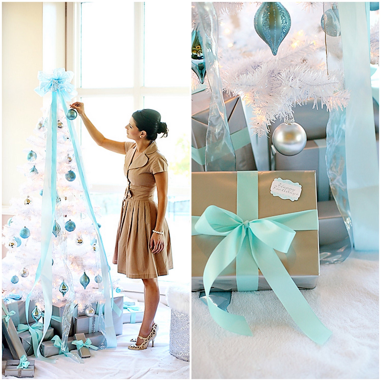 Printable Christmas Party Collection - Heavenly Holiday - The TomKat Studio