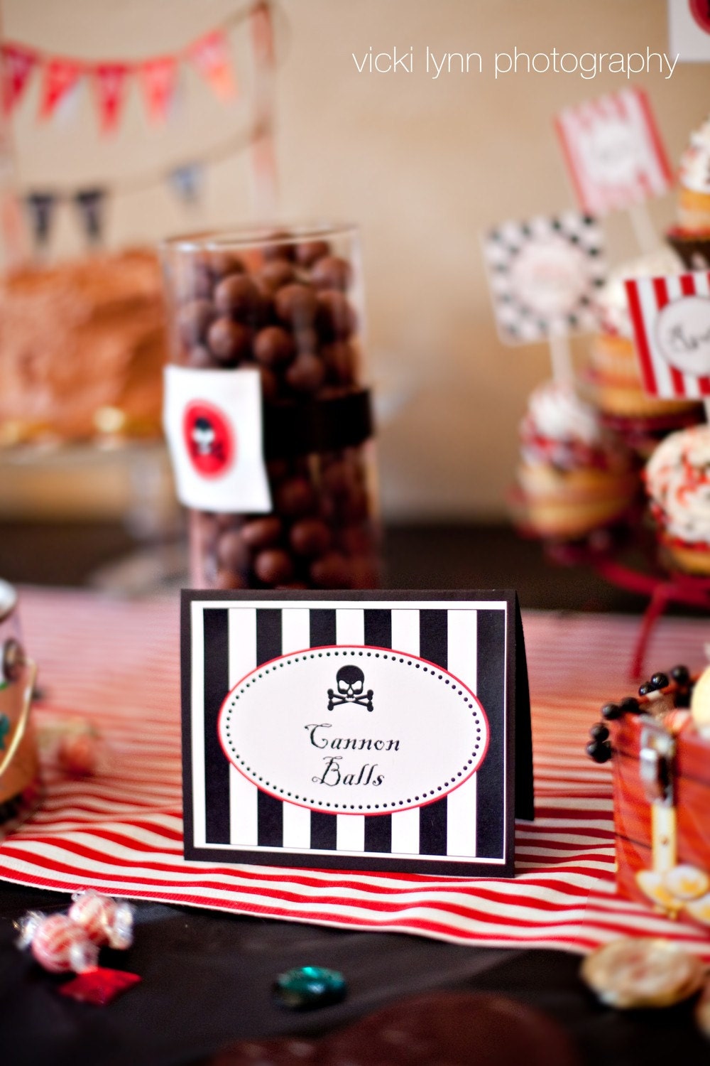 Pirate Party Printable Food and Dessert Labels by The TomKat Studio Il_570xn