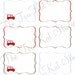 PRINTABLE FANCY Labels - Vintage Surf Collection - Birthday or Baby Shower - DIY by The TomKat Studio