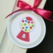PRINTABLE 4 INCH PARTY Circles - Bubble Gum Birthday Party Collection - The TomKat Studio