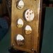 Mid Century Seed Wall Art Hanging Plaque