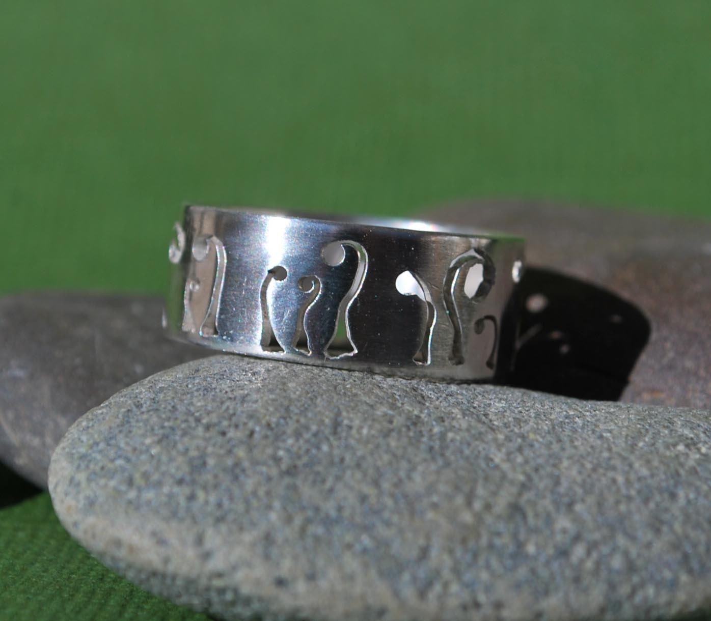Sterling Silver Sprout Ring