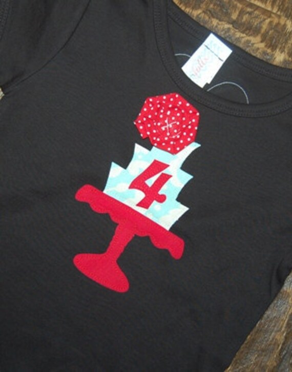 The Becky Rosette Vintage Cake Stand ... girls birthday shirt Il_570xn
