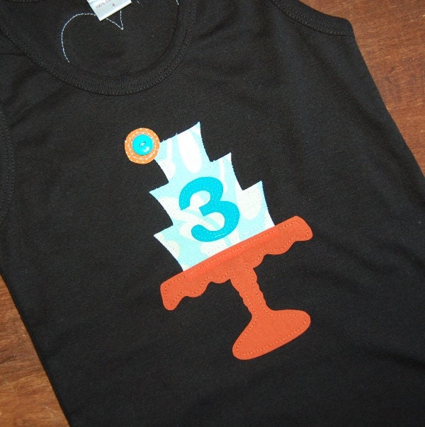 Girls Birthday Shirt ... Melody Vintage Cake Stand birthday tee Il_570xn