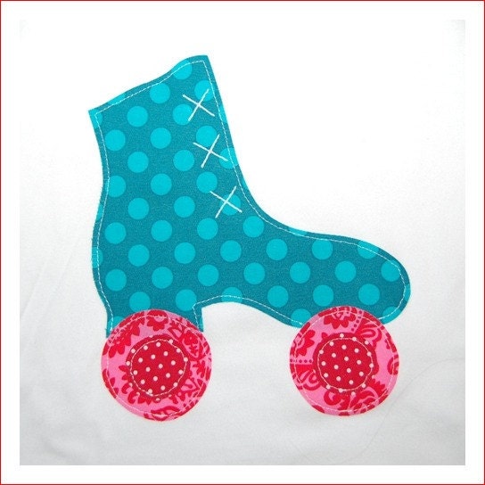 Rockin' Roller Girl Shirt ... girls birthday shirt ... Roller Skate