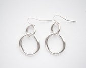 Atlanta, Georgia Earrings in Silver