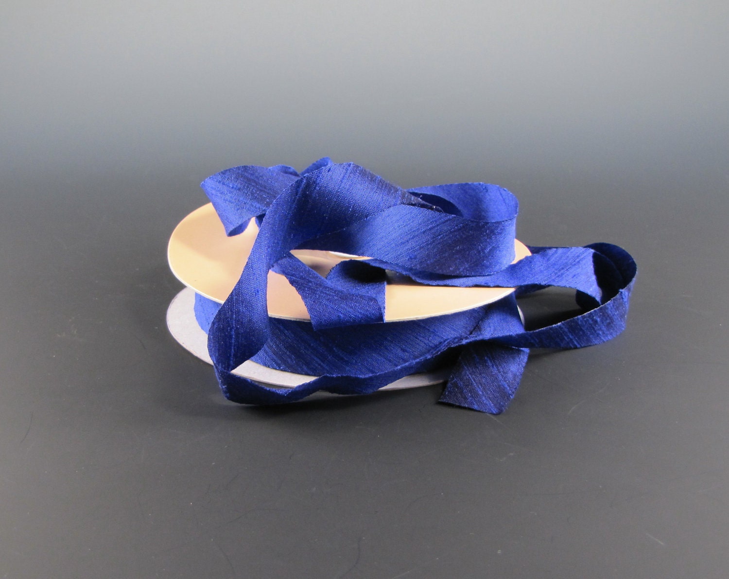 Silk Dupioni Ribbon Morning Glory 3 Yard Length by Midori Japan