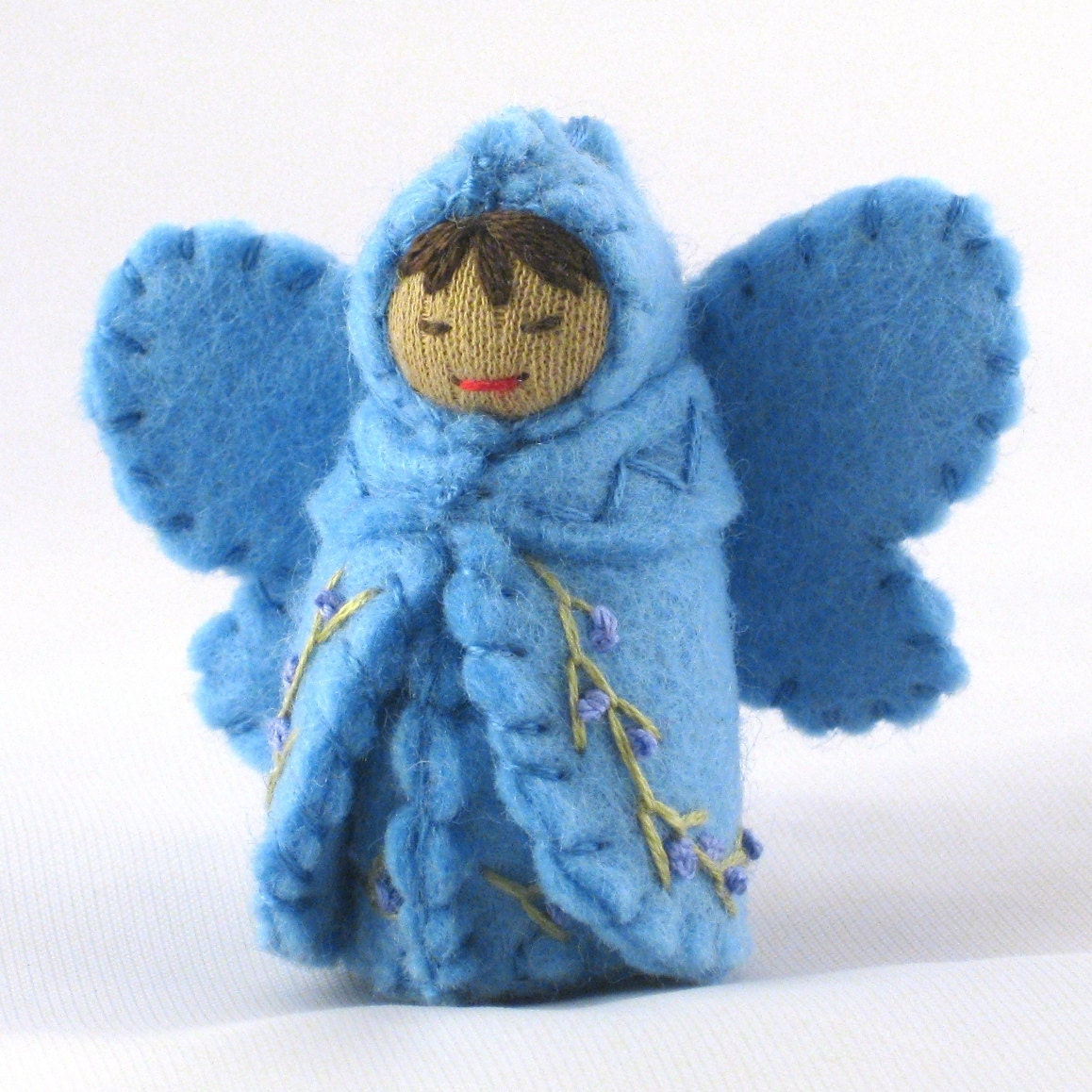 Sky Blue Fairy Doll- Waldorf Inspired