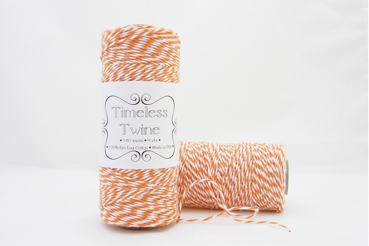 Pumpkin Orange Bakers Twine - TIMELESS TWINE .....NEW