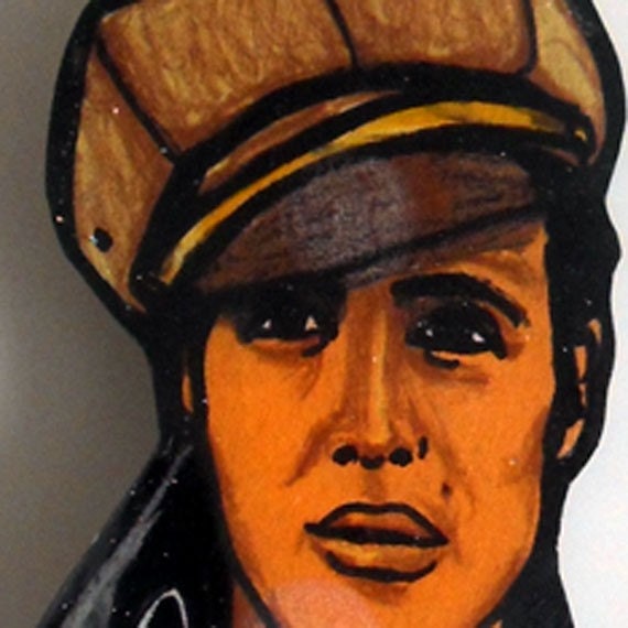 Marlon Brando Johnny  Pin Brooch Rockabilly