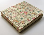 Wedding Guest Book, Large- Italian Wedding Flowers in Pink