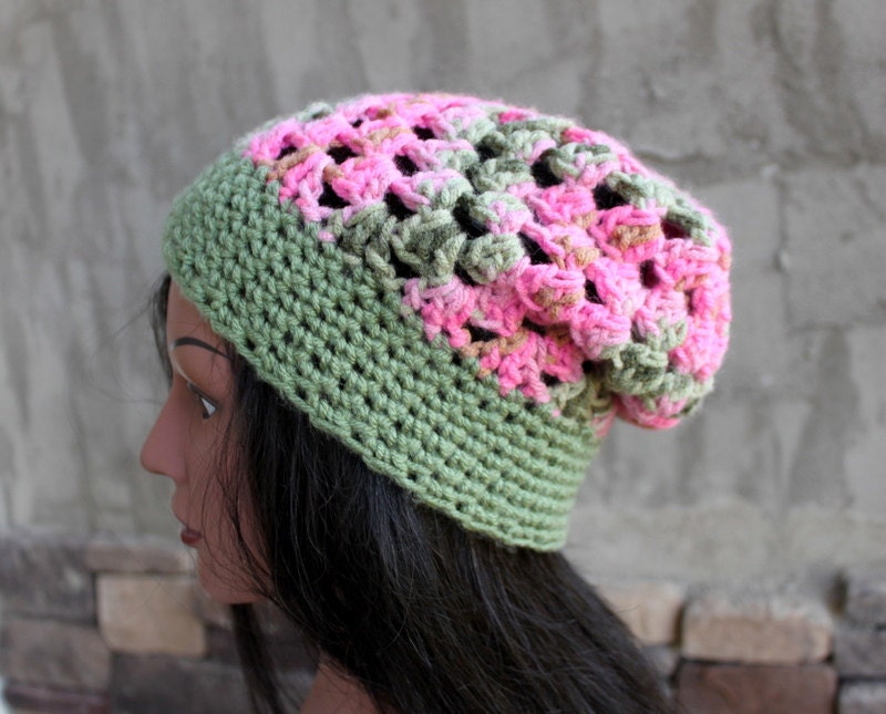 The Envelope Slouch in Winter Rose - READY to SHIP