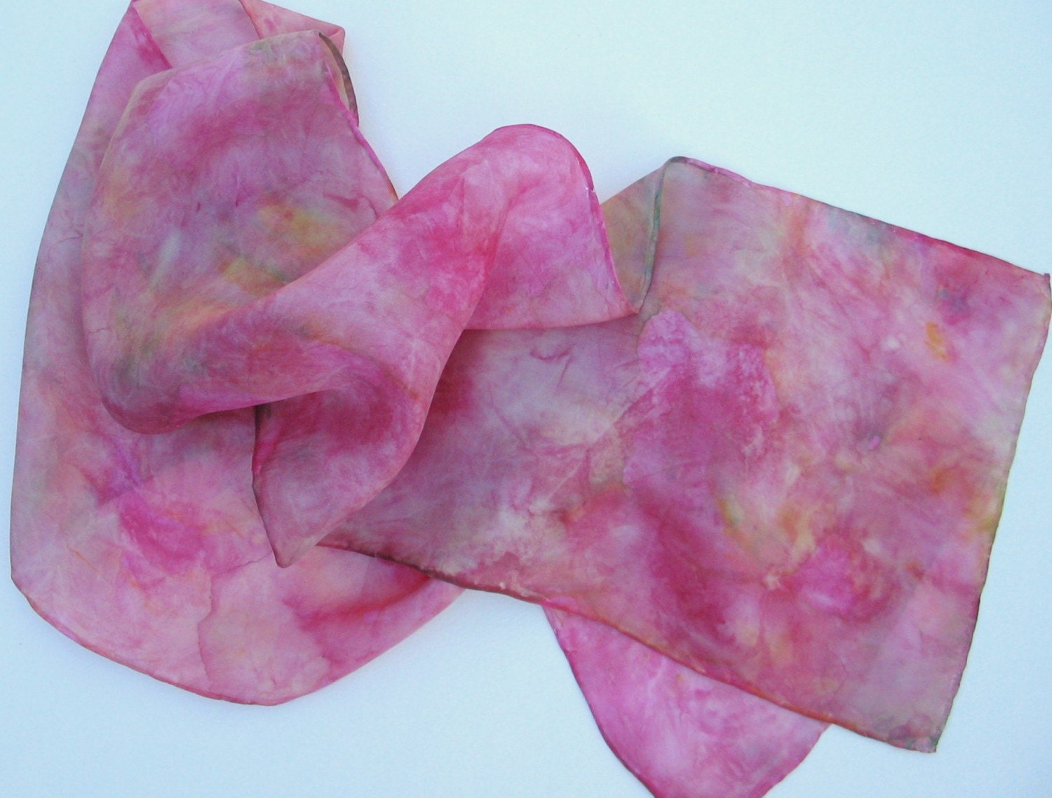 Azalea Garden Silk Scarf