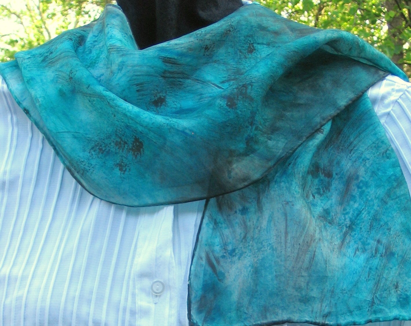 Trendy Blues and Browns - SOLD