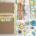 Handmade Art / Memory Journal Kit with Embellishments - How Wonderful