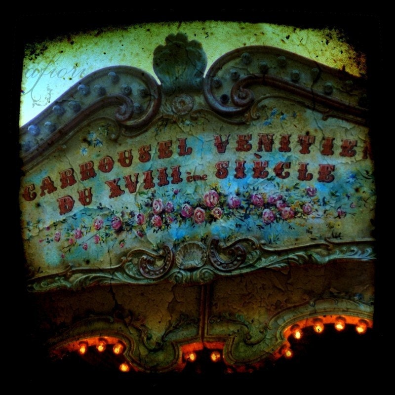 Carousel II, The Abandoned Amusement Park, Fine art photograph