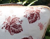 Leafy Floral Pillow Cover 20 x 20