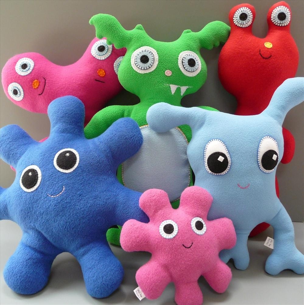 Custom Mega Snuggle Monster (Stuffed Animal)