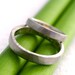 Simple Facets Wedding Set