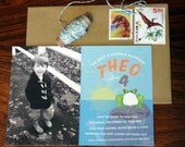 Hop to It - A Frog Birthday Party Invitation