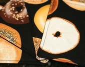 Quilted Coasters - Bagels (set of 4)
