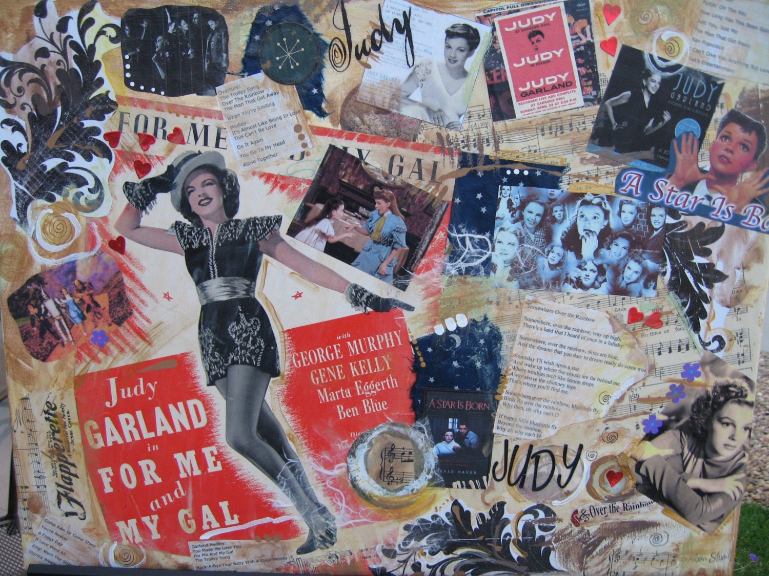 Judy Garland Collage