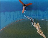 Mixed Media, 3d, Painting, Collage -- FLIGHT