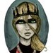 Aura Masked Queen Art Print 13inX19in