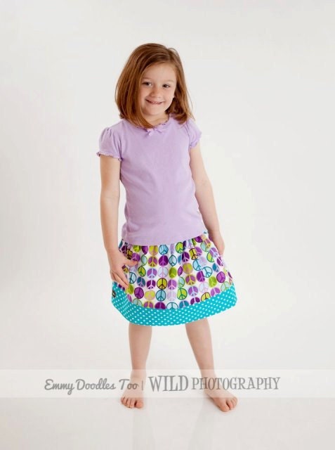 NEW Peace Moody SKIRT