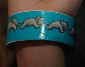 Elephant recycled plastic bracelet - RecycledArts